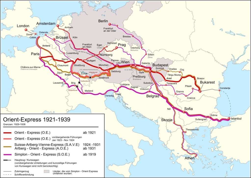 orient-express-trip-map