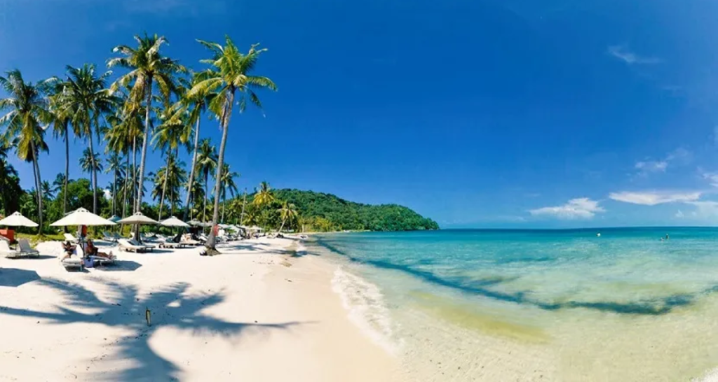 Phu Quoc Island, with pristine water