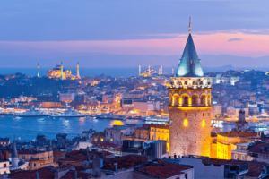 Istanbul View, with Galata Tower