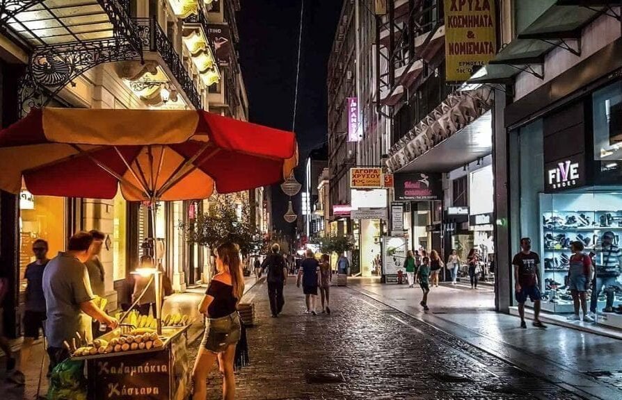 Ermou Street. Athens